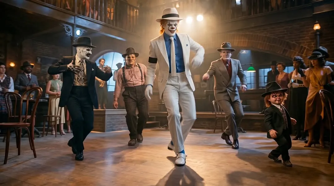 Smooth Criminal ganha versão assustadora com Pennywise e lendas do terror; assista | mjbeats.com .br Smooth Criminal ganha versao assustadora com Pennywise