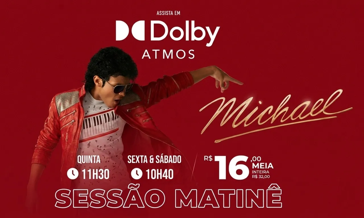 ÚLTIMA CHANCE! CINEMARQUISE, considerado o cinema com o MELHOR SOM de São Paulo, anuncia sessões matinês de MICHAEL 2 ÚLTIMA CHANCE! CINEMARQUISE, considerado o cinema com o MELHOR SOM de São Paulo, anuncia sessões matinês de MICHAEL | MICHAEL Cinema Brasil mjbeats