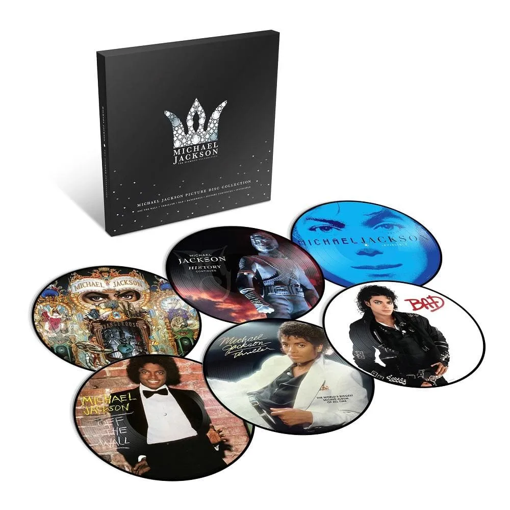 diamond-2 Você sabia que seis dos álbuns de estúdio de Michael Jackson foram lançados em edição picture disc?
