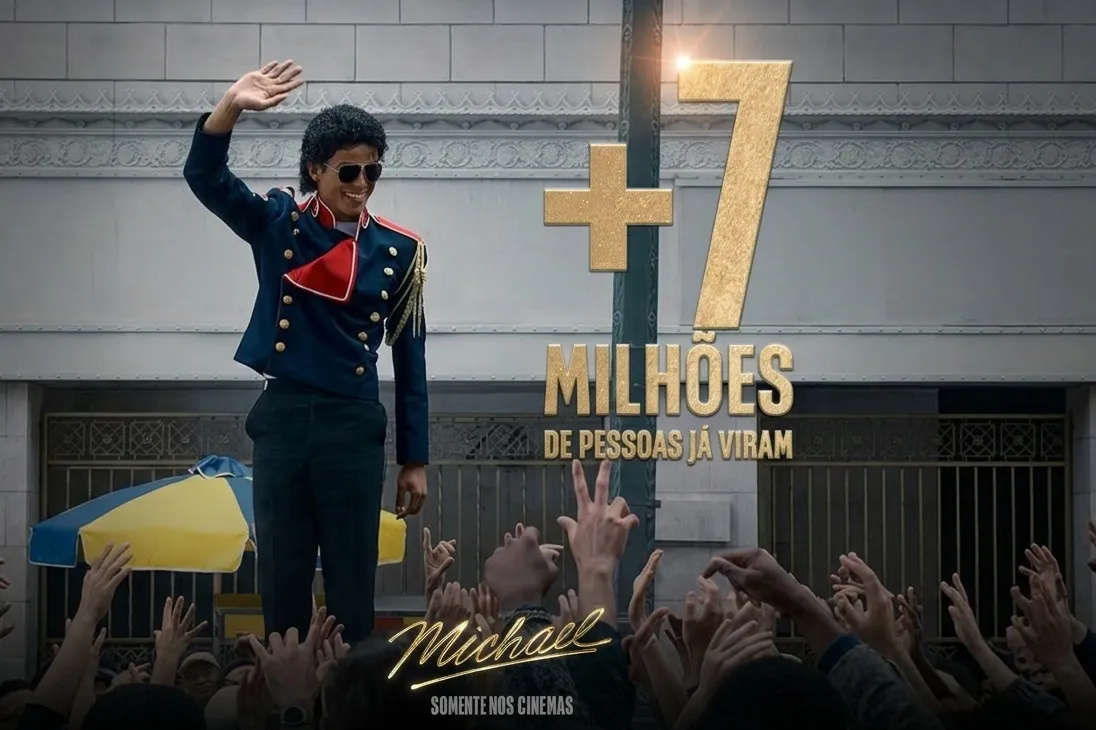 MICHAEL ultrapassa 7 milhões de espectadores e se torna o filme mais visto do Brasil em 2026 | filme MICHAE 7 milhoes mjbeats
