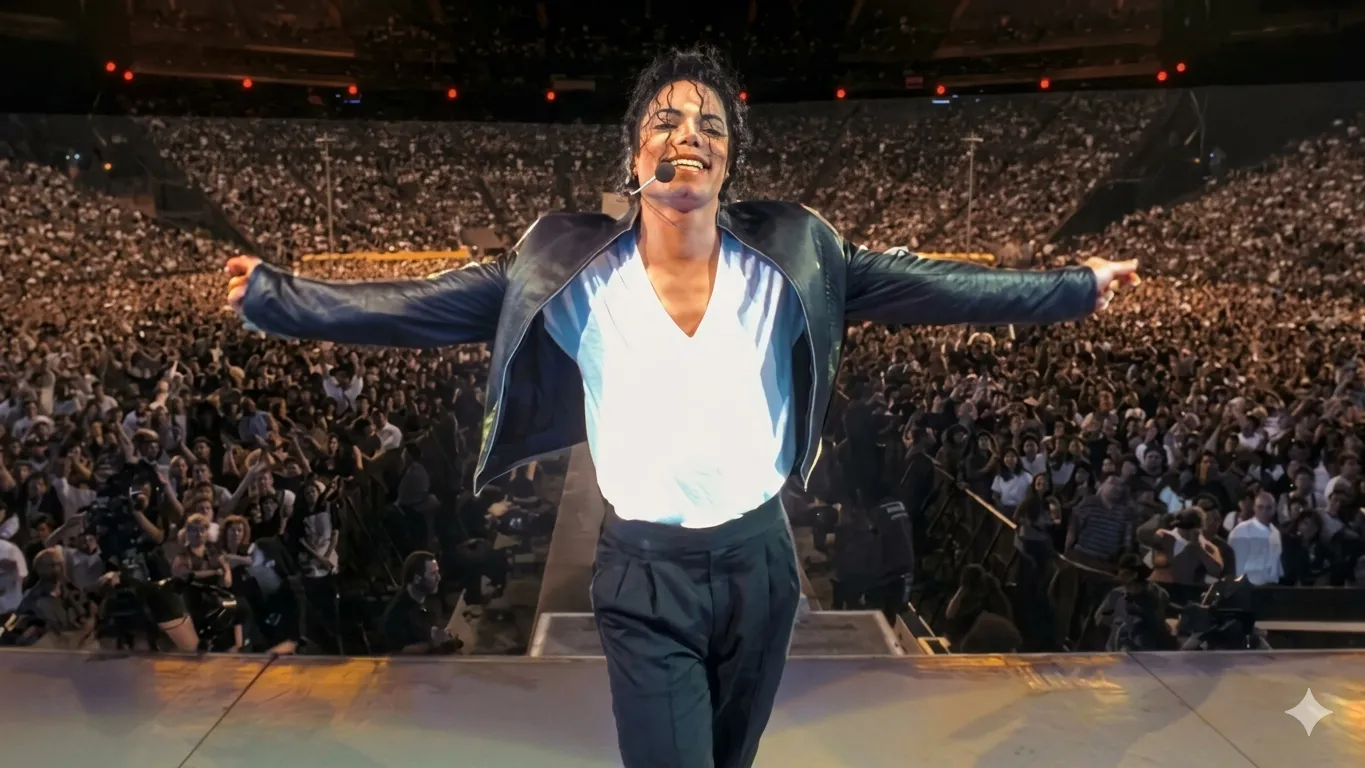 Vídeo inédito de Michael Jackson no palco da HIStory World Tour no Havaí, 1997 | hwth1997