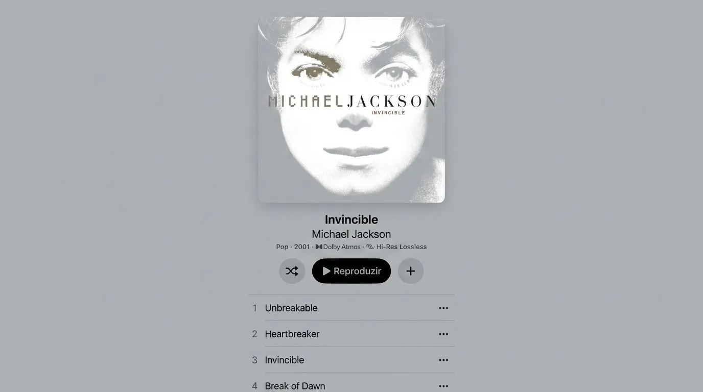 Michael Jackson: Invincible chega ao Dolby Atmos na Apple Music | dolby