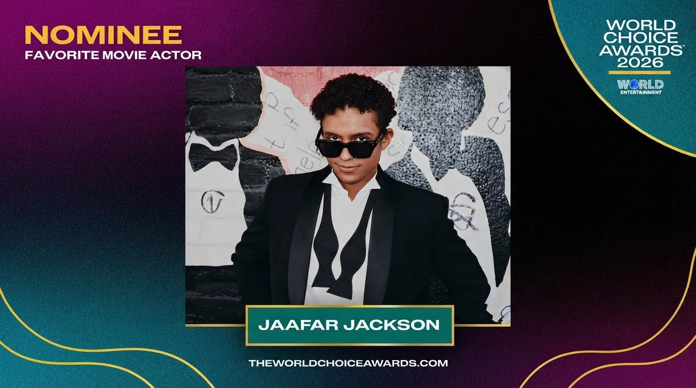 Agora é a nossa vez! Jaafar Jackson e MICHAEL são indicados ao World Choice Awards 2026. VOTE! 9 Agora é a nossa vez! Jaafar Jackson e MICHAEL são indicados ao World Choice Awards 2026. VOTE! | e955fe75 496c 4add b7ab 422efcadce51