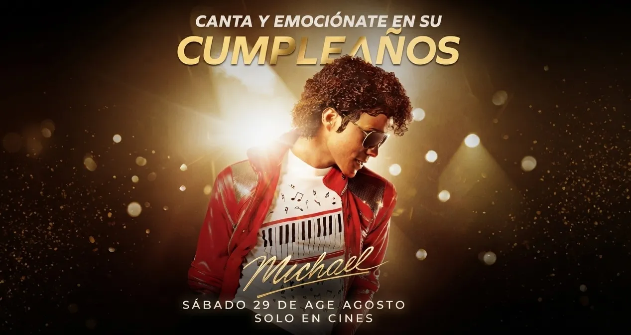 Após sucesso no Brasil, Peru anuncia sessões comemorativas de MICHAEL para o dia 29 | fffds
