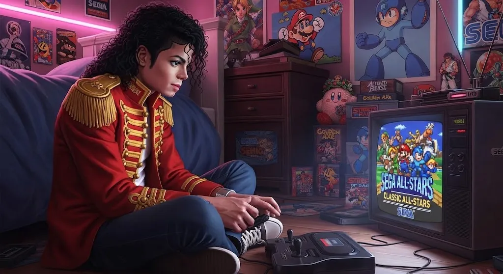 Você sabia? Michael Jackson queria lançar um álbum inteiro dentro de um videogame | mj game d0b5 4224 9d88 15564bef663b