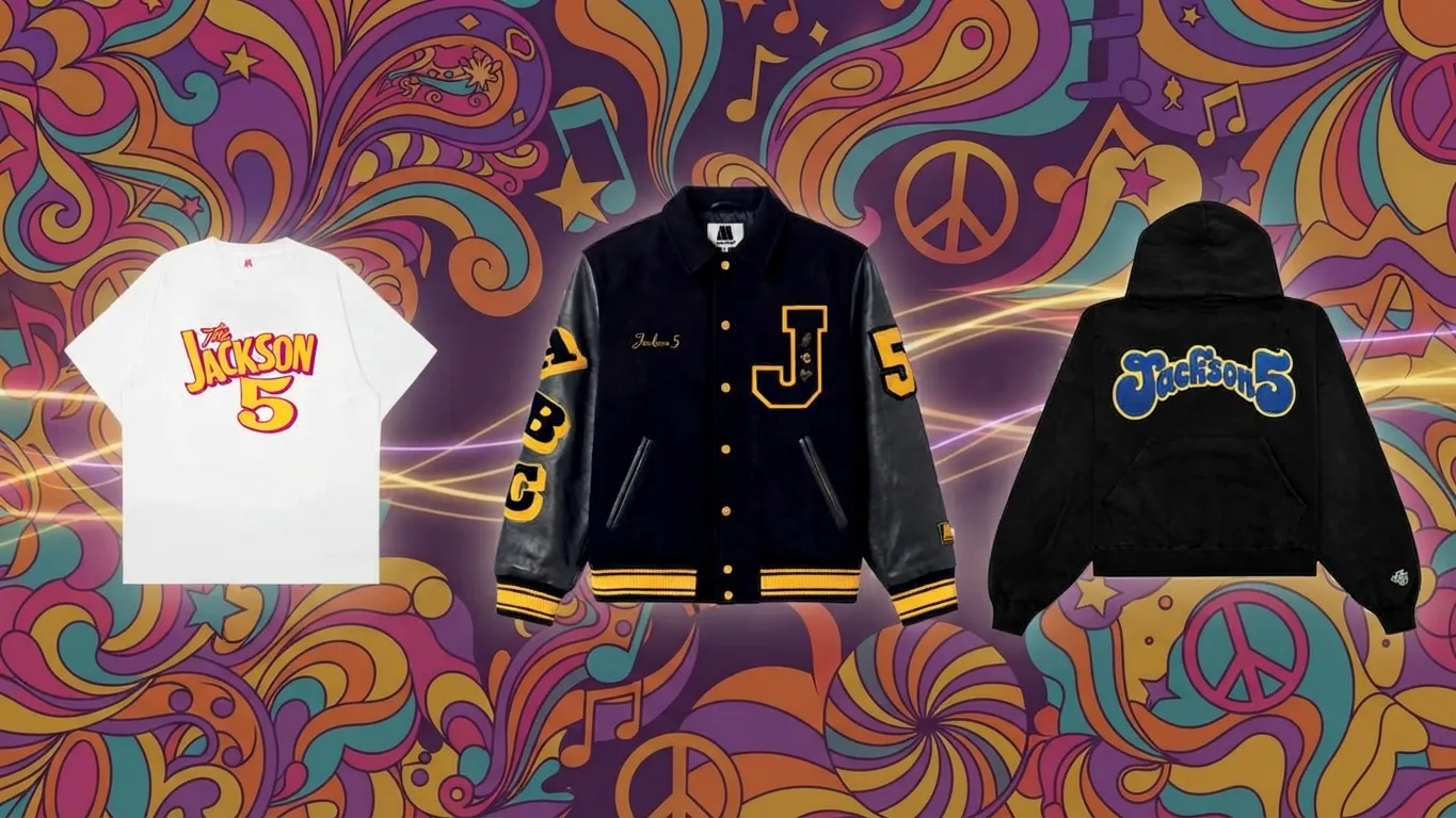 MAIS NOVIDADES! Motown anuncia o lançamento de camiseta e jaquetas oficiais do Jackson 5 | mjbeats Jackson 5 Jackets