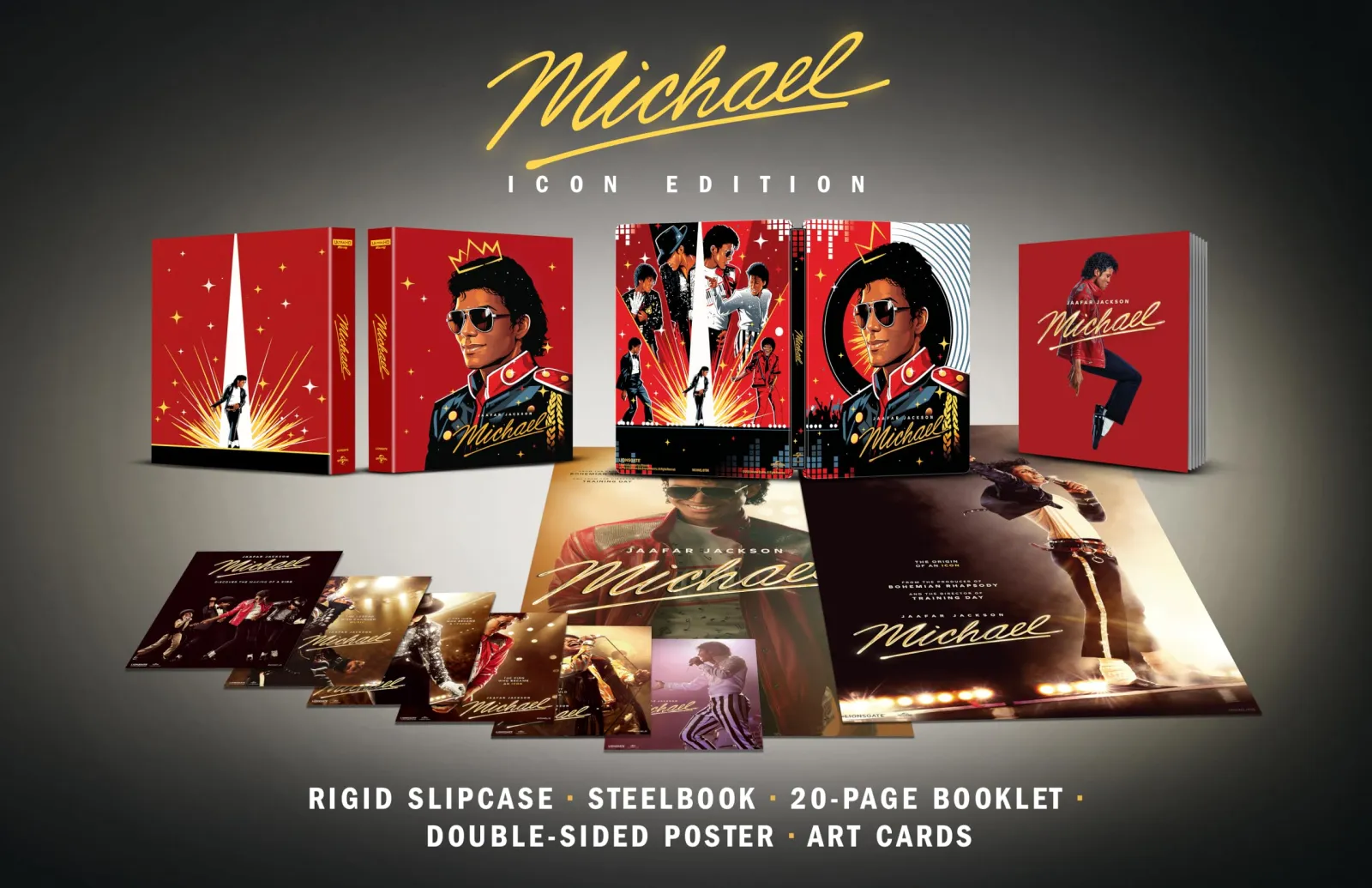 MICHAEL Steelbook Icon Edition: nova edição de luxo chega em novembro de 2026 | HRpQJyyboAAOav6 scaled