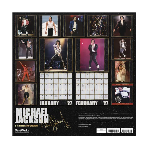 2027-michael-jackson-wall-calendar-wall-275118-4 BAD completa 40 anos em 2027 e ganha novo calendário
