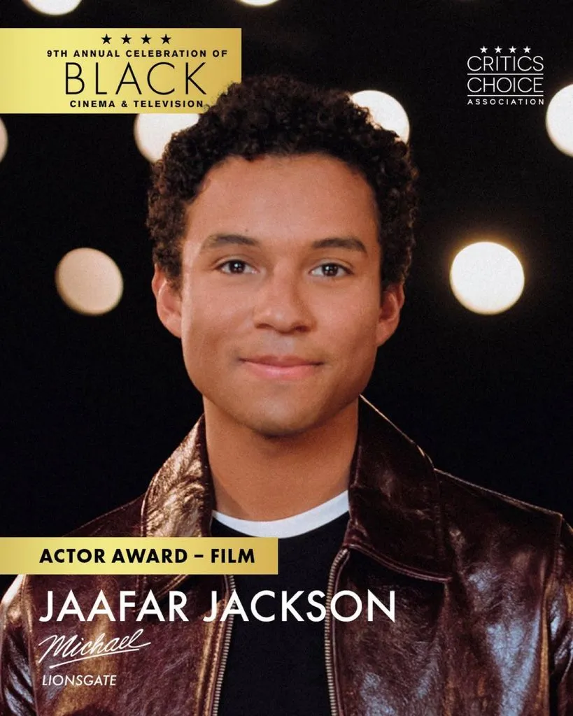 HVFqofKXAAERrVr-819x1024 Jaafar Jackson receberá prêmio no Critics Choice Celebration of Black Cinema